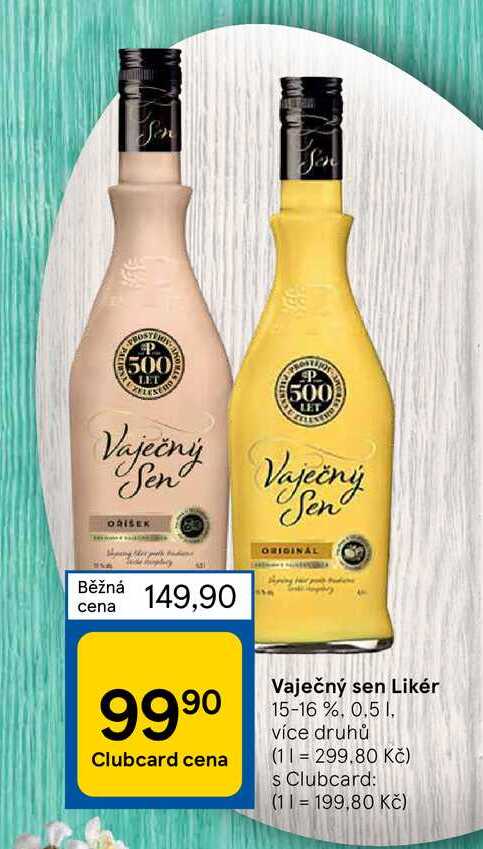 Vaječný sen Likér 15-16 %, 0,5 l