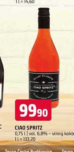 CIAO SPRITZ 0,75 l