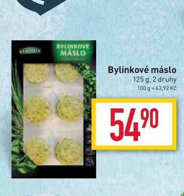 Bylinkové máslo 125 g