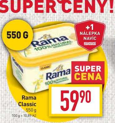 Rama Classic 550 g