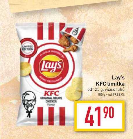 Lay's KFC limitka od 125 g