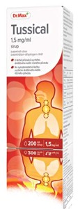 Tussical 7,5 mg/5 ml sirup 200 ml