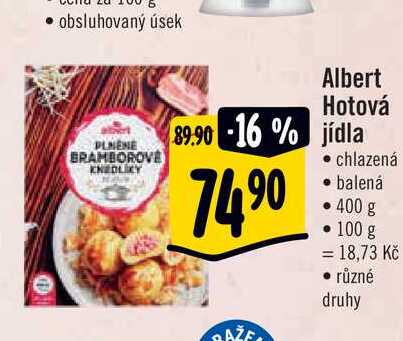 Albert Hotová jídla 400 g