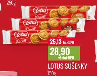 LOTUS SUŠENKY 150g 