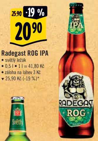 Radegast ROG IPA, 0,5 l