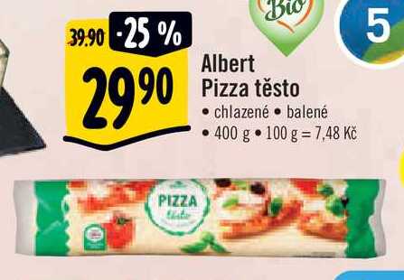 Albert Pizza těsto, 400 g