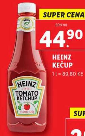 HEINZ KEČUP, 500 ml