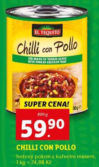 CHILLI CON POLLO, 800 g