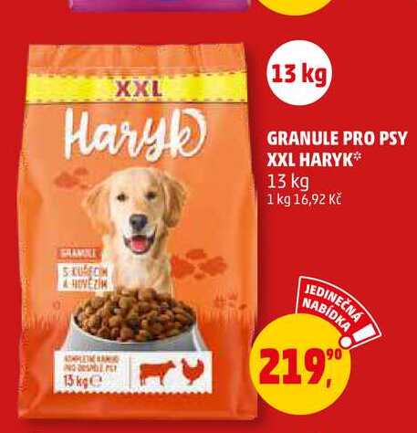 GRANULE PRO PSY XXL HARYK, 13 kg