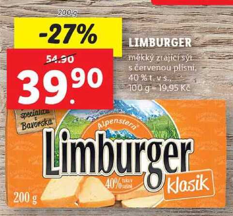 LIMBURGER, 200 g