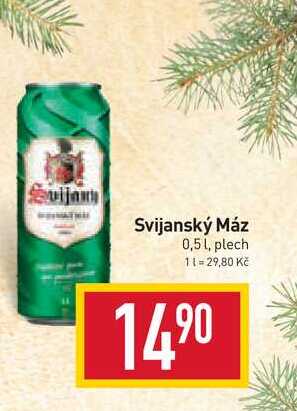vijan Svijanský Máz 0,5 l, plech