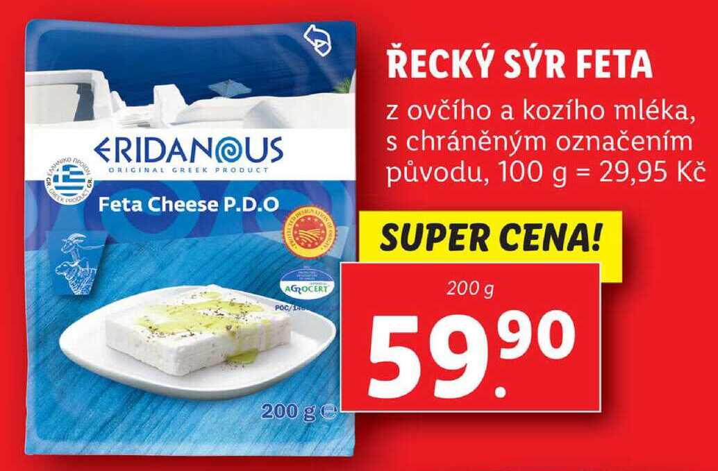 ŘECKÝ SÝR FETA, 200 g