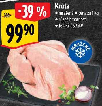Krůta mražená, cena za 1 kg