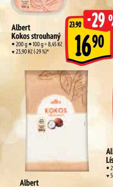 Albert Kokos strouhaný • 200 g