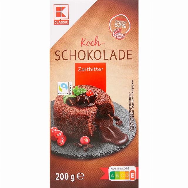 K-Classic Čokoláda na vaření