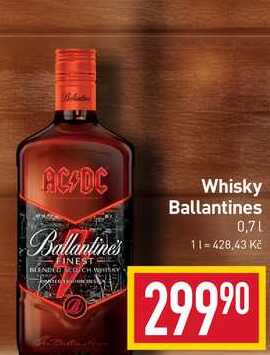 Whisky Ballantines 0,7l