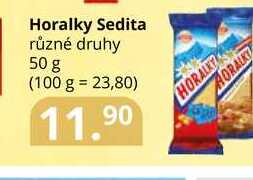 Horalky Sedita různé druhy 50 g