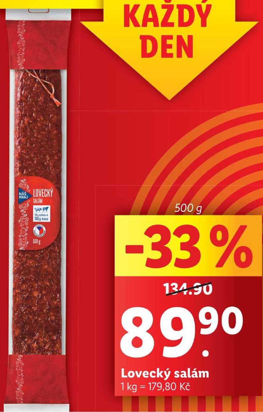 Lovecký salám, 500 g