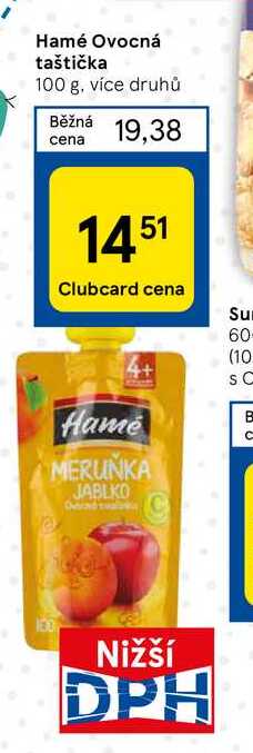 Hamé Ovocná taštička 100 g
