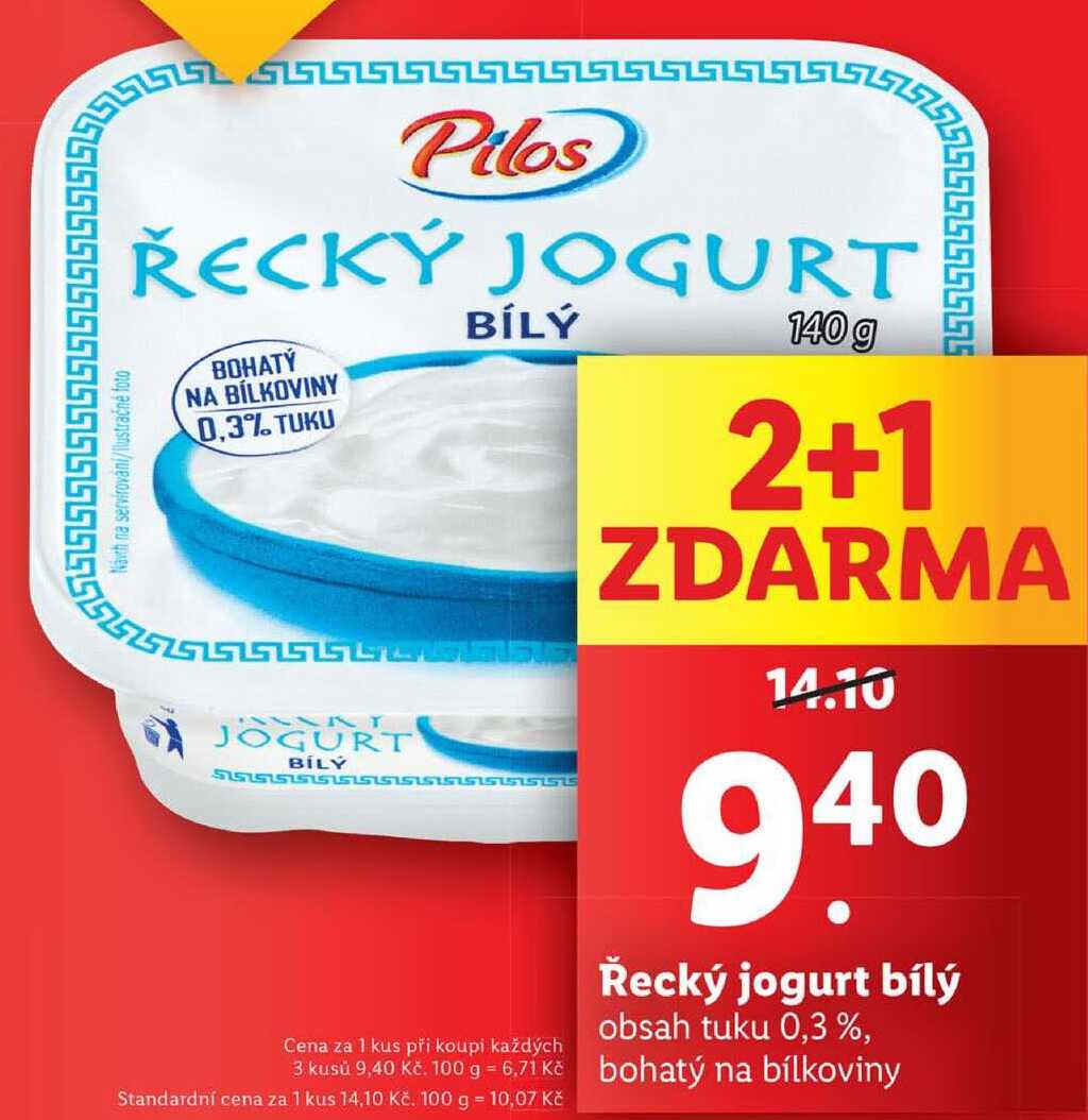 Řecký jogurt bílý, 140 g