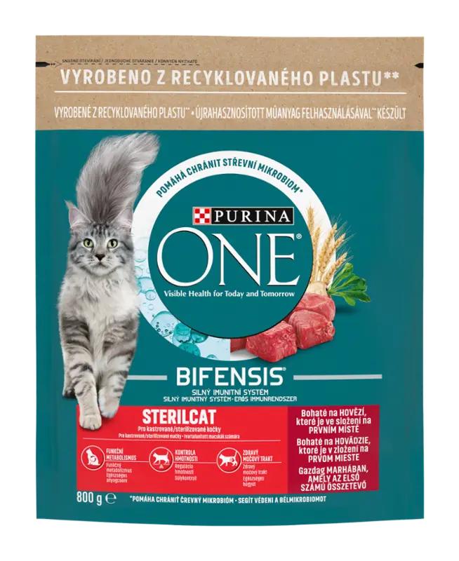 Purina ONE Granule pro kočky • 1,5 kg v akci | AkcniCeny.cz