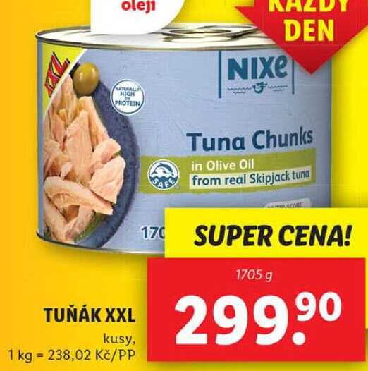TUŇÁK XXL, 1705 g