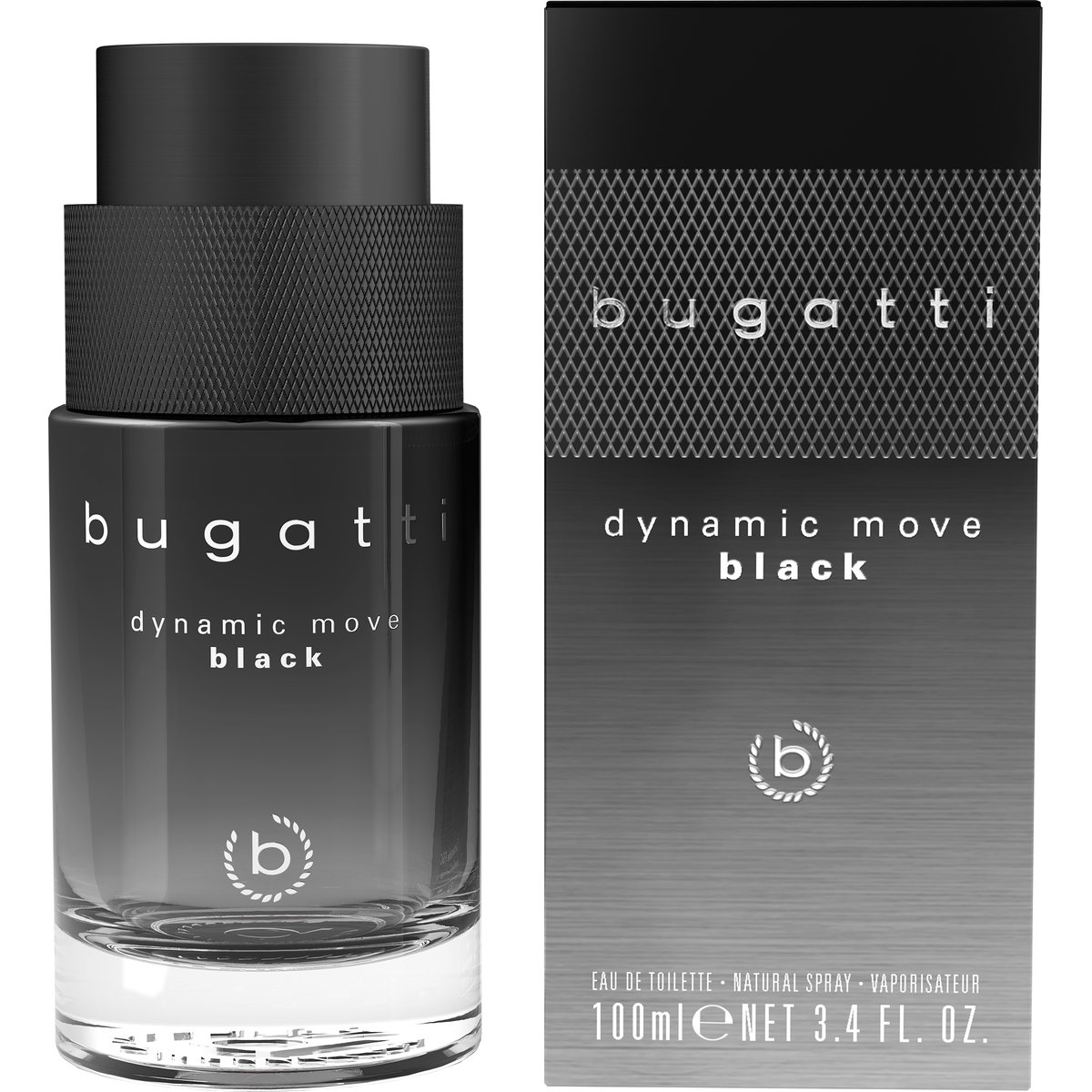 Bugatti Dynamic Move Black toaletní voda