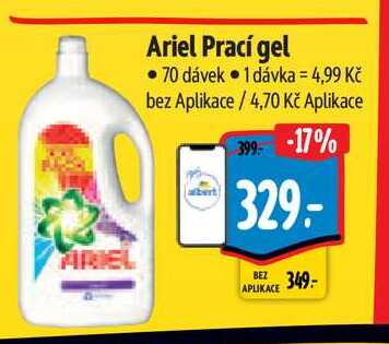 Ariel Prací gel • 70 dávek 