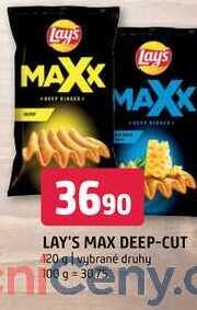   LAY'S MAX DEEP-CUT 120 g  