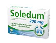 Soledum® 200 mg enterosolventní měkké tobolky 20 tobolek