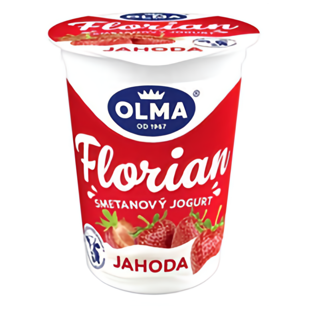 Olma Florian Smetanové pokušení jogurt jahoda