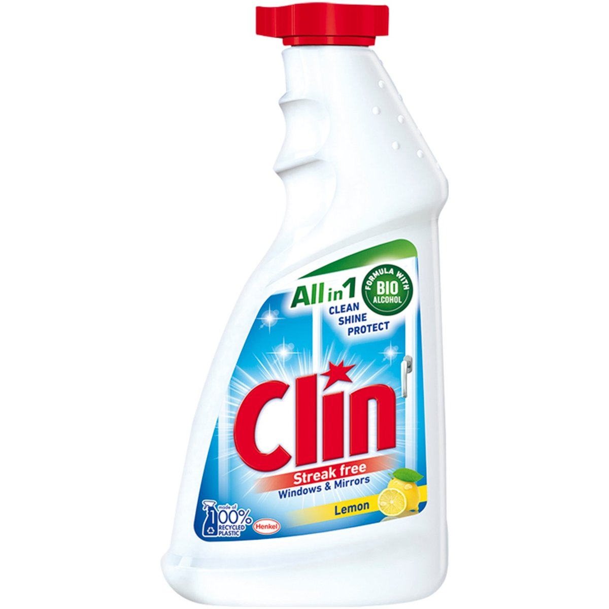 Clin Lemon náhradní náplň čističe na okna s alkoholem