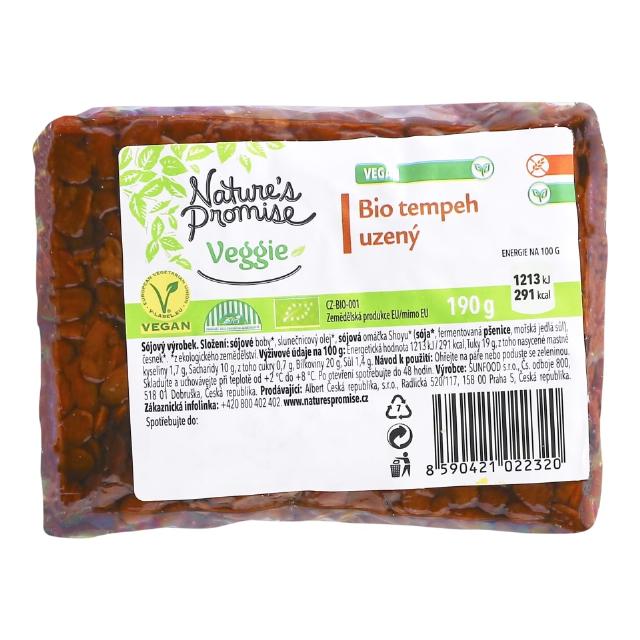 Nature's Promise Bio Tempeh uzený