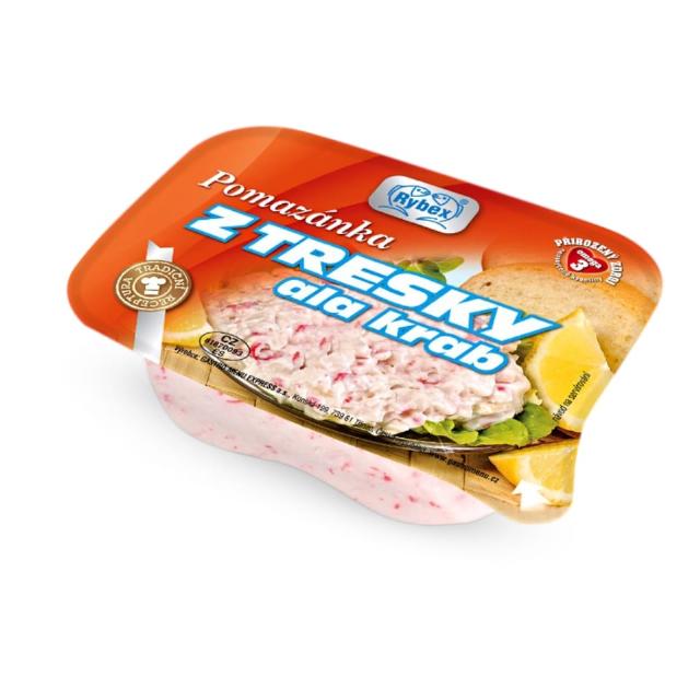 Rybex Pomazánka z tresky ala krab