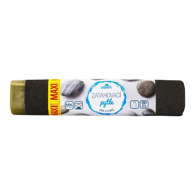 Albert MAXI Pytle na odpadky zatahovací 120 l