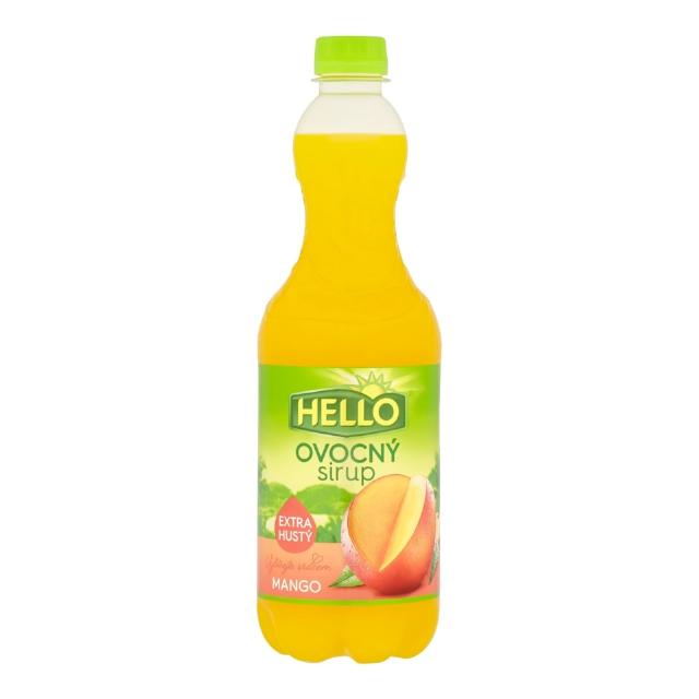 Hello Ovocný sirup mango