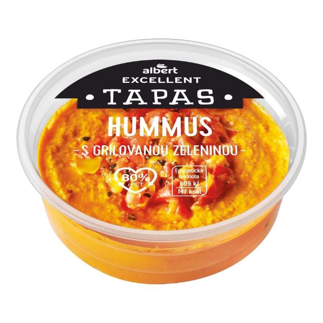 Albert Excellent Tapas Hummus s papriku