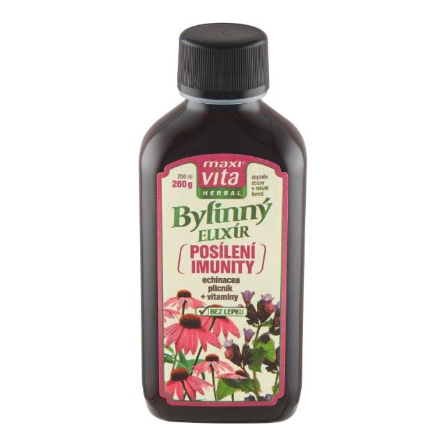 Maxi Vita Herbal Bylinný elixír posílení imunity