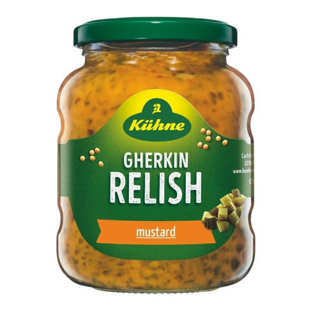 Kühhe Okurkový relish s hořčicí