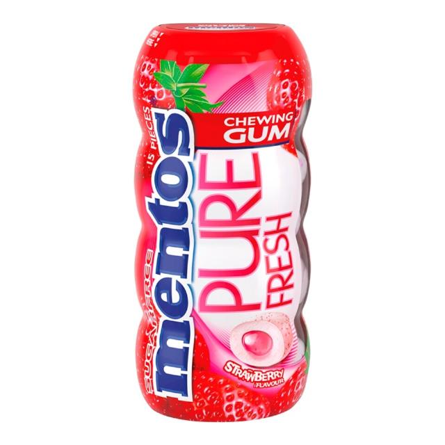 Mentos Pure Fresh Strawberry žvýkačky