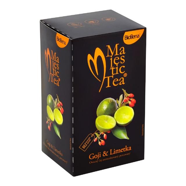 Biogena Majestic Tea Goji ovocný čaj limetka