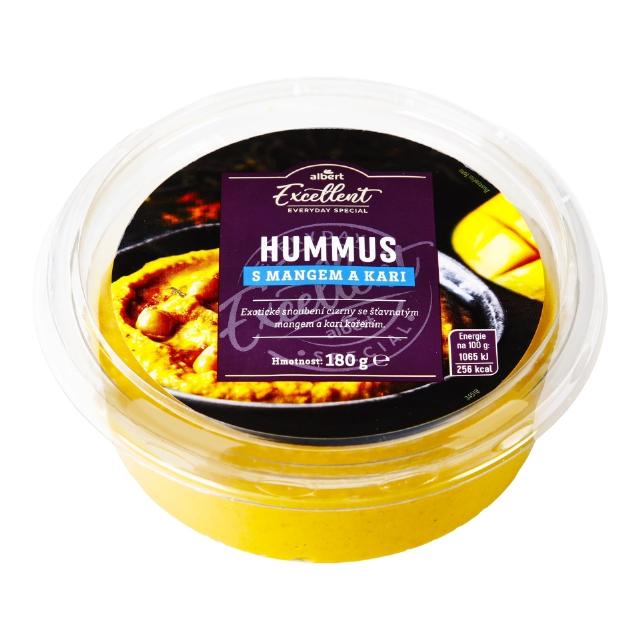 Albert Excellent Hummus mango a kari