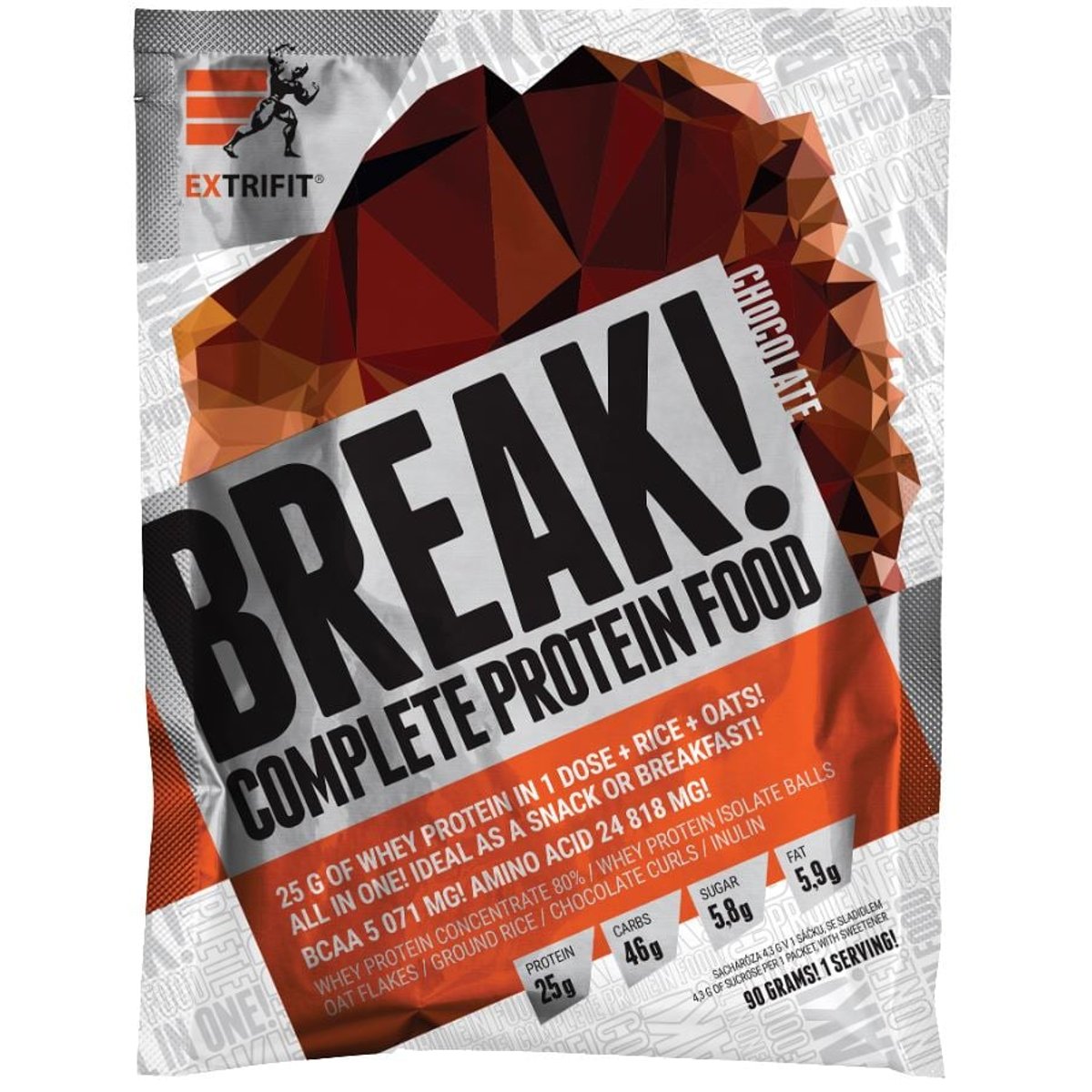Extrifit Protein Break! Čokoláda