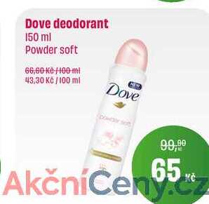 Dove deodorant Powder soft, 150 ml 