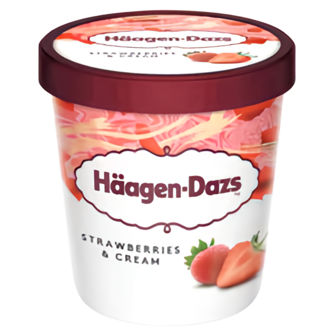 Häagen-Dazs Strawberries & Cream