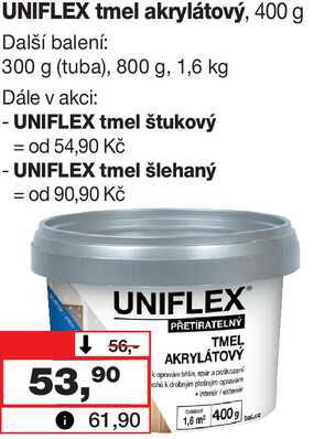 UNIFLEX tmel akrylátový, 400 g 