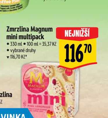 Zmrzlina Magnum mini multipack 330 ml  