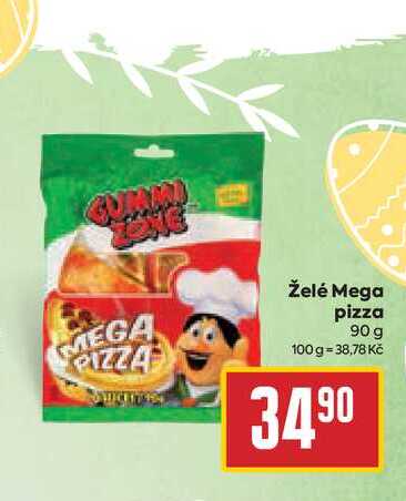 Želė Mega pizza 90 g 