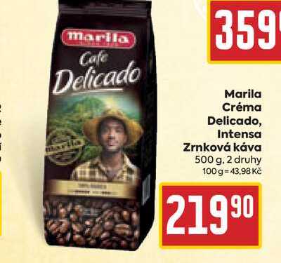  Marila Créma Delicado Zrnková káva 500 g