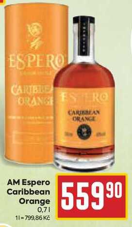 AM Espero Caribbean Orange 0,7l